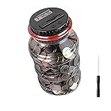 Winnsty Coin Piggy Bank Saving Jar, Digital Coin