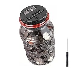Winnsty Coin Piggy Bank Saving Jar, Digital Coin