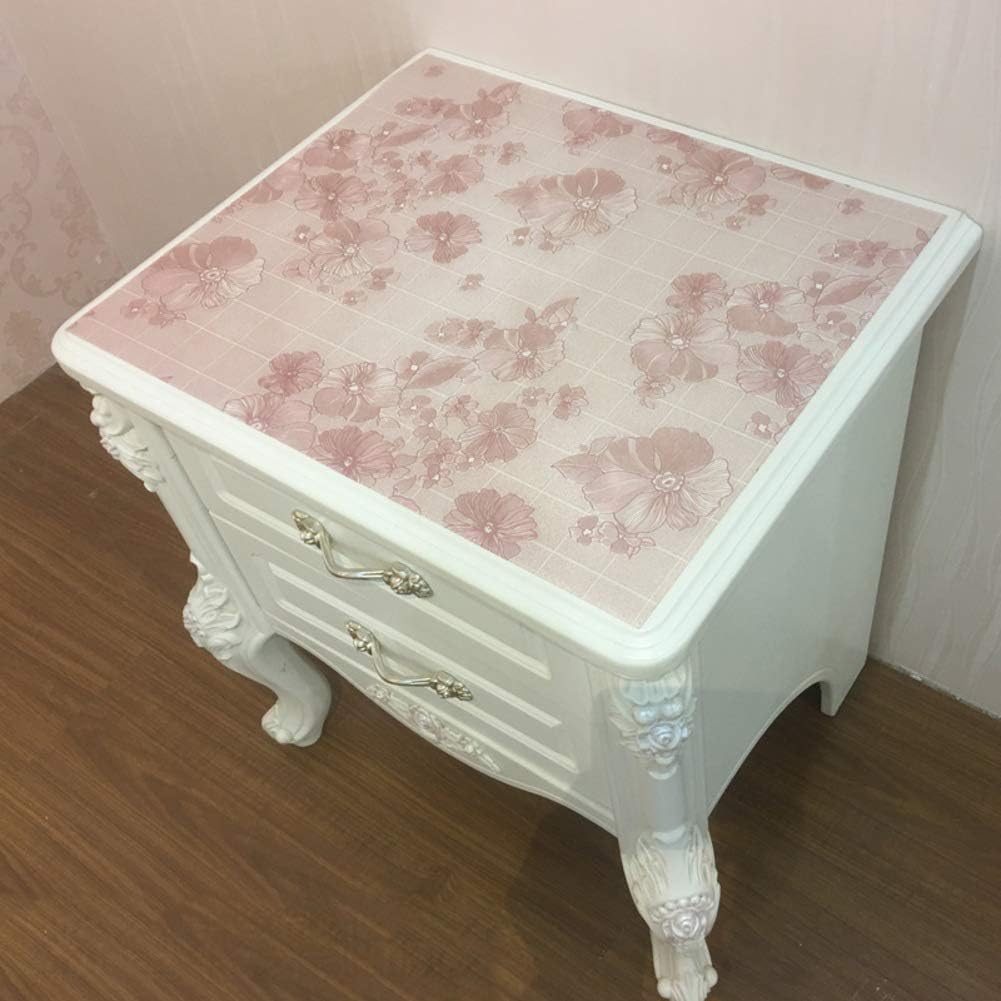 Amazon Com Waterproof Bedside Table Tablecloths Transparent Pvc Tabletop Protector Soft Glass Oil Proof Table Cover Coffee Table Mat D 16x47inch Office Products