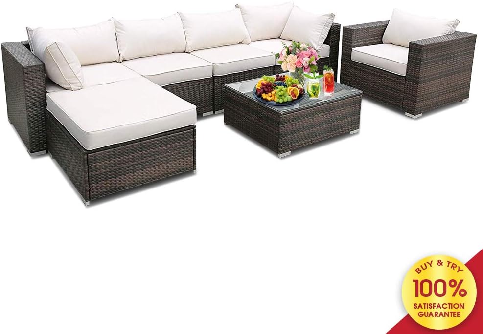 Best patio conversation set ottoman