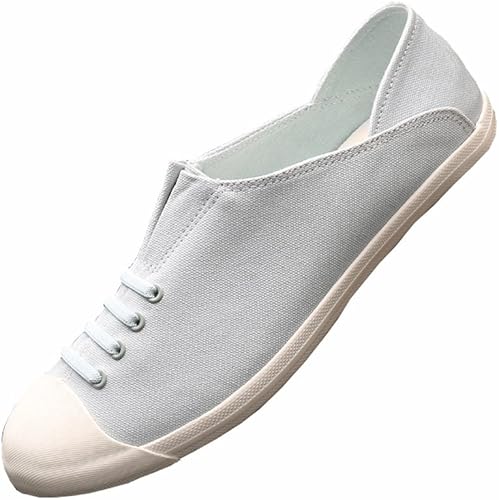 Amazon Liuxueping 夏の季節 新しいスタイル 低いヘルプ ペダル 男性 カジュアル 布地の靴 ソフトボトム 男性 キャンバスシューズ 若者 トレンディなメンズシューズ 色 ブルーグレー サイズ さいず 44 Liuxuepingxiezi スニーカー