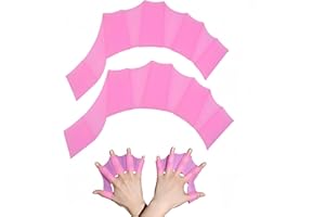 SATONBEYI Swimming Gloves,Swim Gloves,Webbed Gloves for Swimming Swim Fins Swim Gloves Aquatic Fitness Water Resistance for Women Men Kids