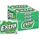 EXTRA Spearmint Sugarfree Chewing Gum, 15 Pieces (Pack of 10)