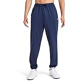 Reebok Mens Velocity Pant, Standard Fit, 31” Inseam, Lightweight Stretch Air Weave Scuba Fabric