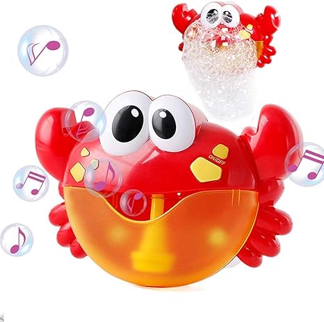 crab bubble bath toy