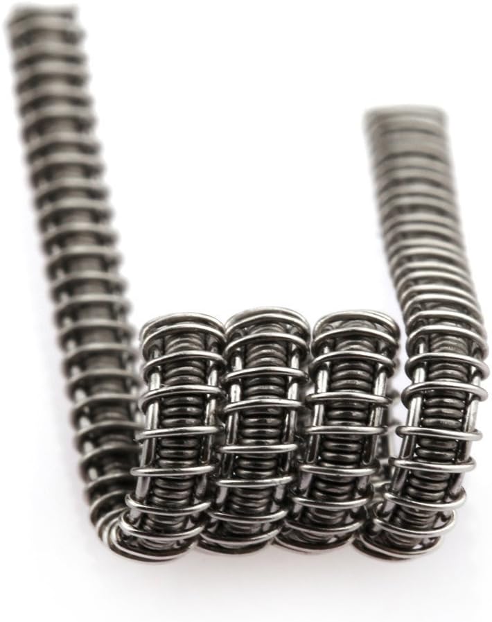 Dynas® Pre Made Premium Deluxe Coils Alien V2 Staggered Stapled, Spaced Clapton Tsuka (Framed Clapton 0.26Ω)