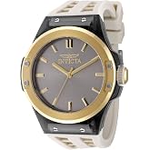 Invicta Sea Base Men 45mm Plastic Transparent Light Grey dial PC21 Quartz
