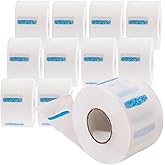 GEN'C BÉAUTY Disposable Barber Neck Strips, Absorbent Paper for Haircuts, Coloring, and Perming, Hygienic Neck Protection for