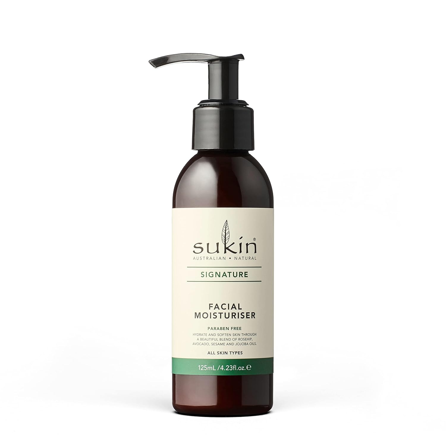 Sukin Facial Moisturiser, 4.23 fl oz 