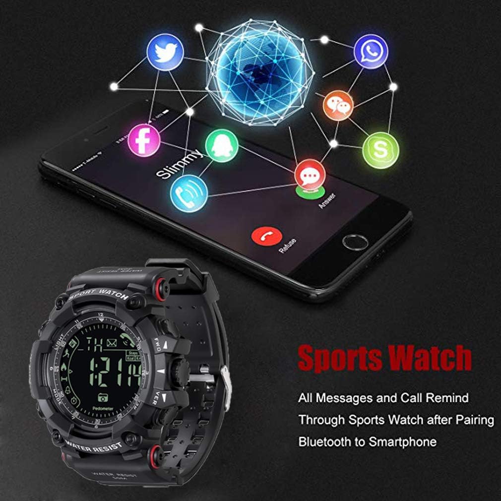 Reloj digital deportivo para hombre reloj inteligente con ...