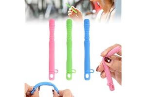 lasuroa 3pcs Breather Chewable Quit, Portable Silicone Breather Stick Chewable with Essential Oil for Improving Focus & Bitin