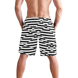 Aluy's boutique Men's Summer Cool Swim Trunks Quick