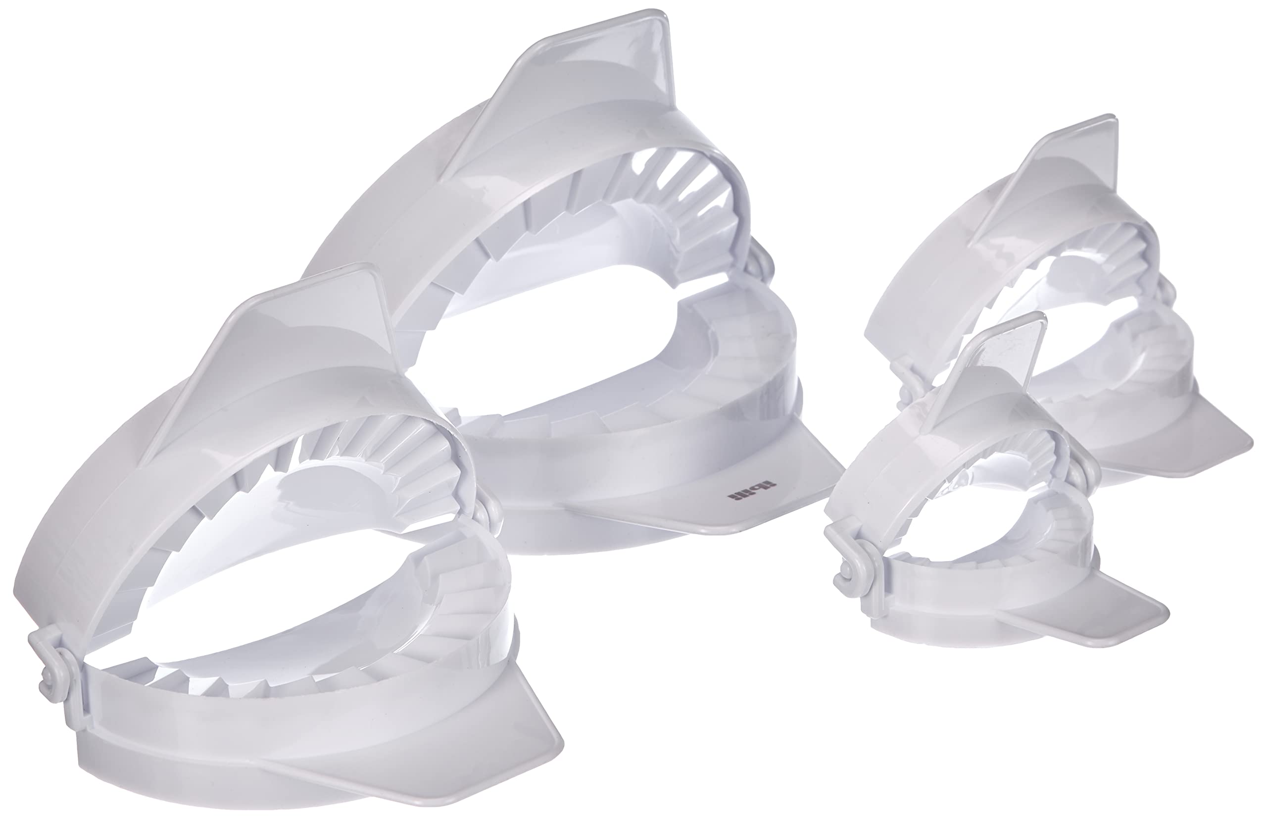 IBILI 707700 - Set 4 Molde Empanadillas, Blanco, 20 x 20 x 7 cm