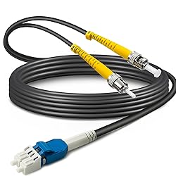 Yunsufiberpro 6ft / 2m Armored OD-5mm OS2 LC to ST