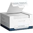 Clean Skin Club Clean Towels, 100% USDA Biobased Dermatologist Approved Face Towel, Disposable Clinically Tested Face Towelet