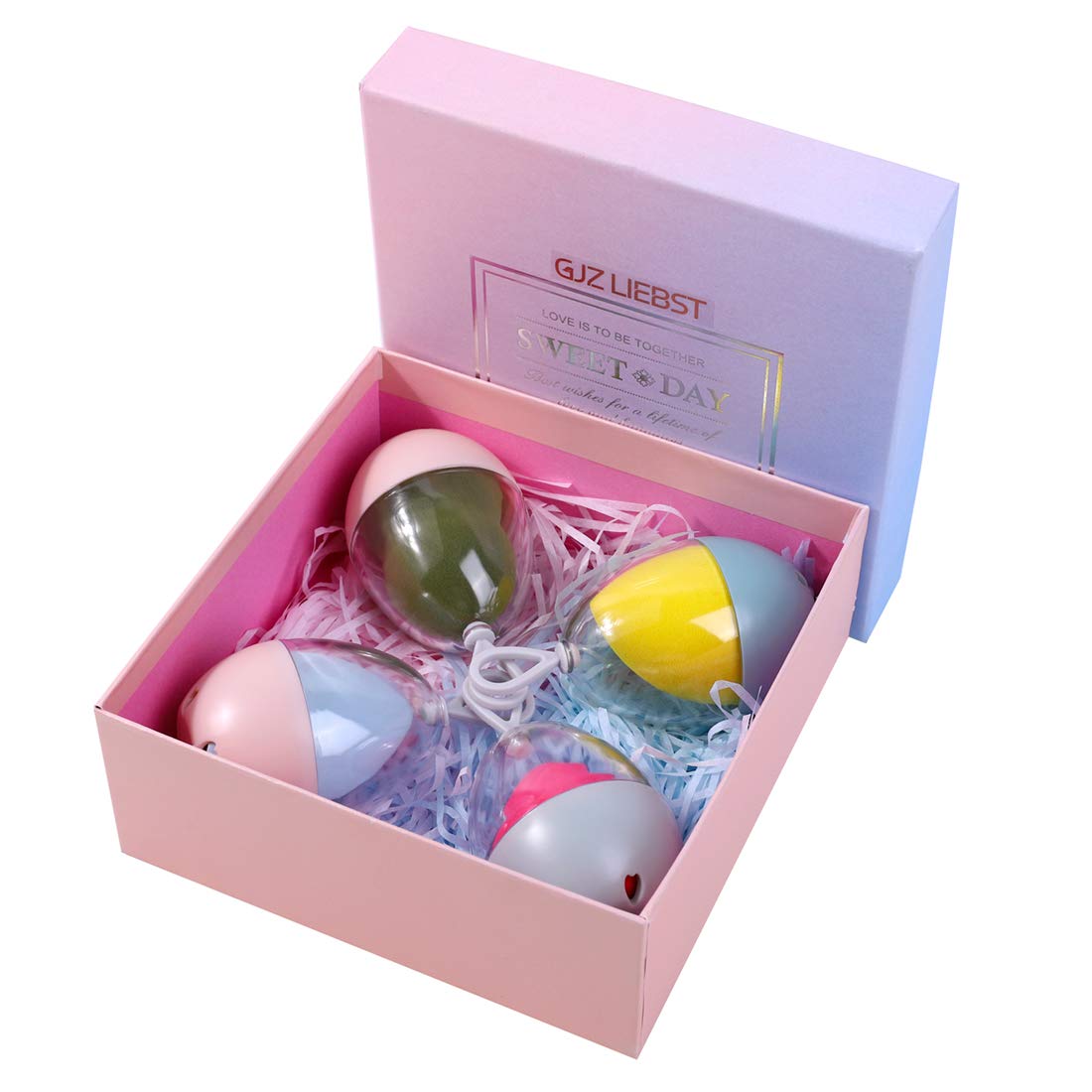 Makeup Sponge Set 4 Pack Makeup Blenders Foundation Blending Sponges 3 Shapes Beauty Make Up Blender Cosmetic Tools for Powders, BB Cream, Liquid and Sunscreen (Pink) : Beauty
