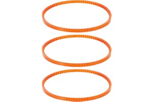 DIYEAH 3PCS Cotton Candy Machine Belts: Candy Making Machine Accessories and Replacement Parts - Plastic Drive Belts Compatib