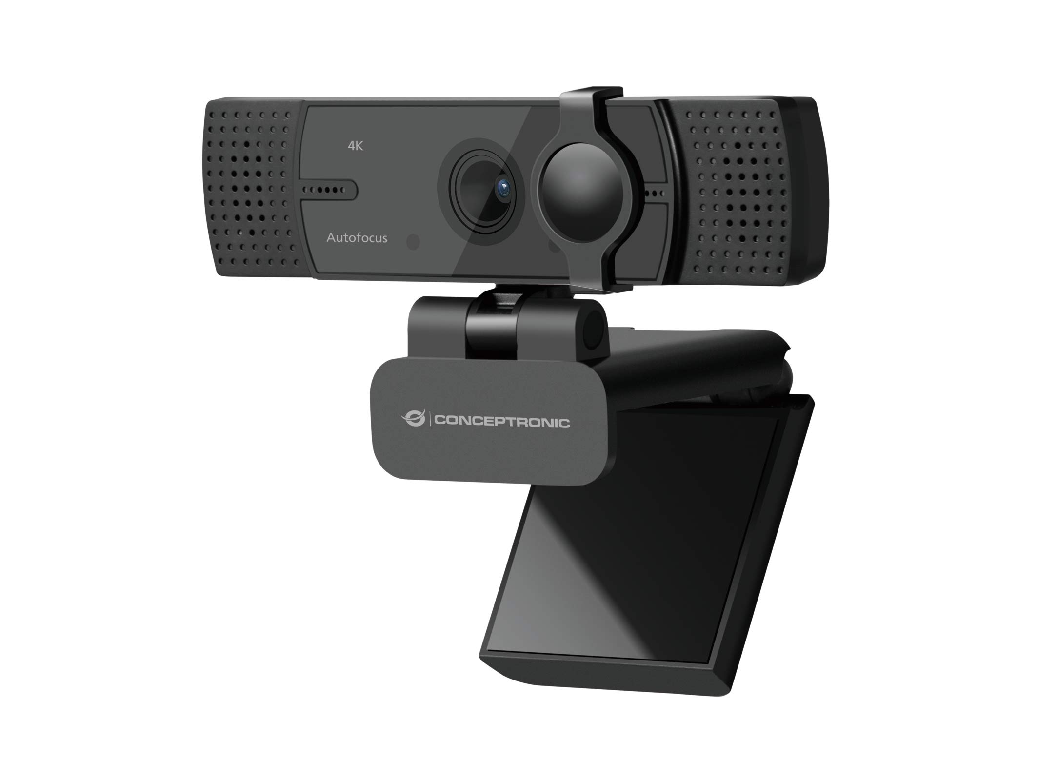 Conceptronic AMDIS07B 4K Ultra HD Webcam with Dual Microphone
