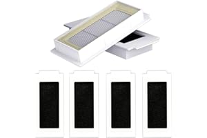 BOASYZO 6pcs Filters for Ecovacs T30S/T30S AI/T30S PRO/T30S COMBO/T30S CARE/Yeedi m12 pro+ Filter Replacement Yeedi Filter Replacement Ecovacs Filter Ecovacs Filter