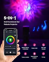 SUPPOU LED WiFi Galaxy Projector Smart Night Light 3D Star RGB Voice Control view 4