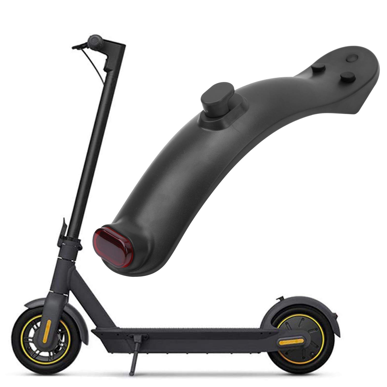 Keenso Electric Scooter Back Mudguard, Durable and Water-Resistant Scooter Rear Mudguard, Compatible with M365/Pro, for Everyday Commuting and City Riding