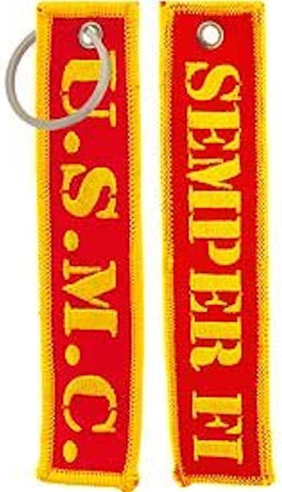 USMC/Semper Fi Keychain/Luggage Tag