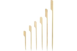 PacknWood Bamboo Paddle Pick Skewer, 2.75" Length (Case of 2000)