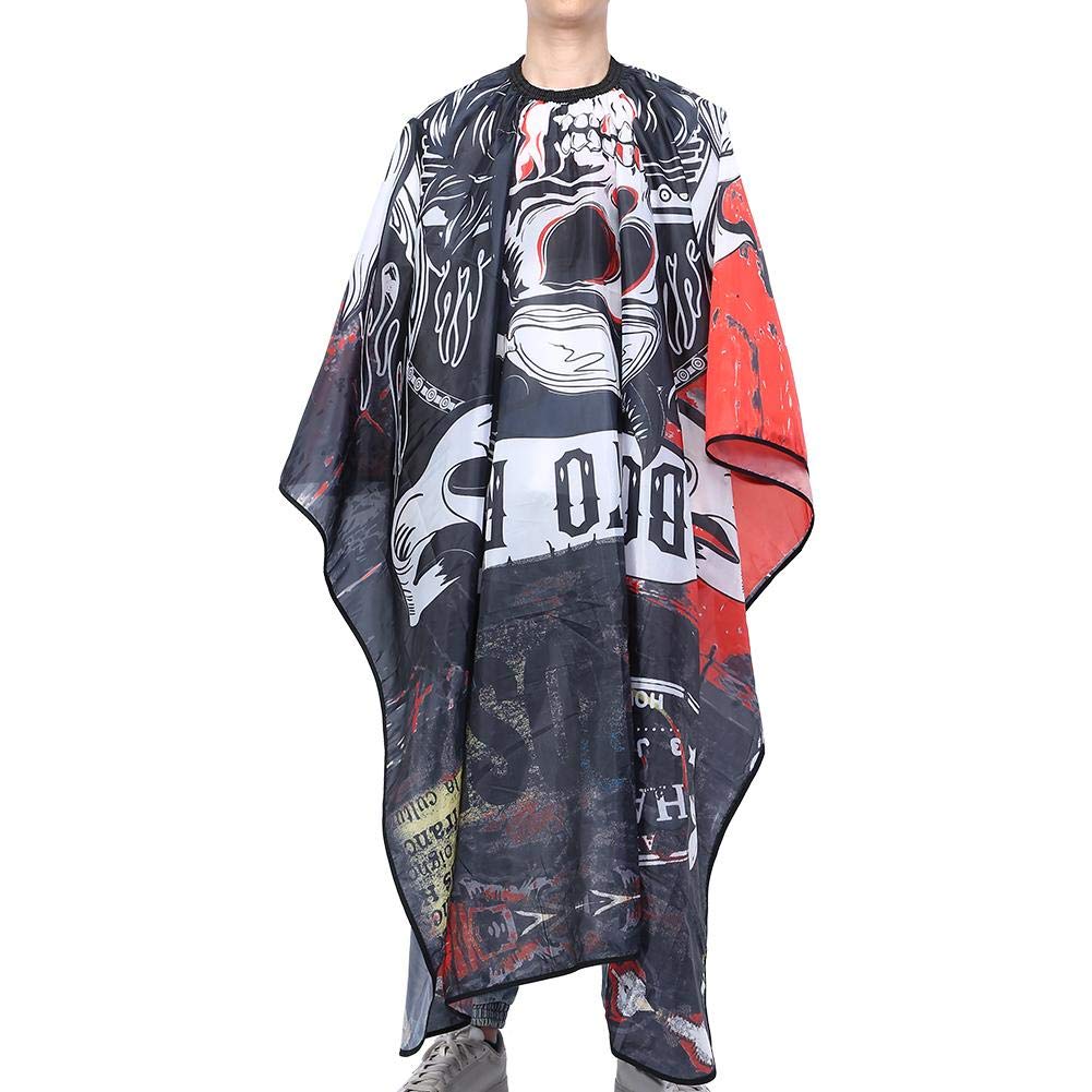 Professional Cutting Cape - 56.7 x 62.2 Inches, Waterproof Unisex Styling Gown with Retro Design for Barbers, Hairdressers, Cuts, Colours, and Styling