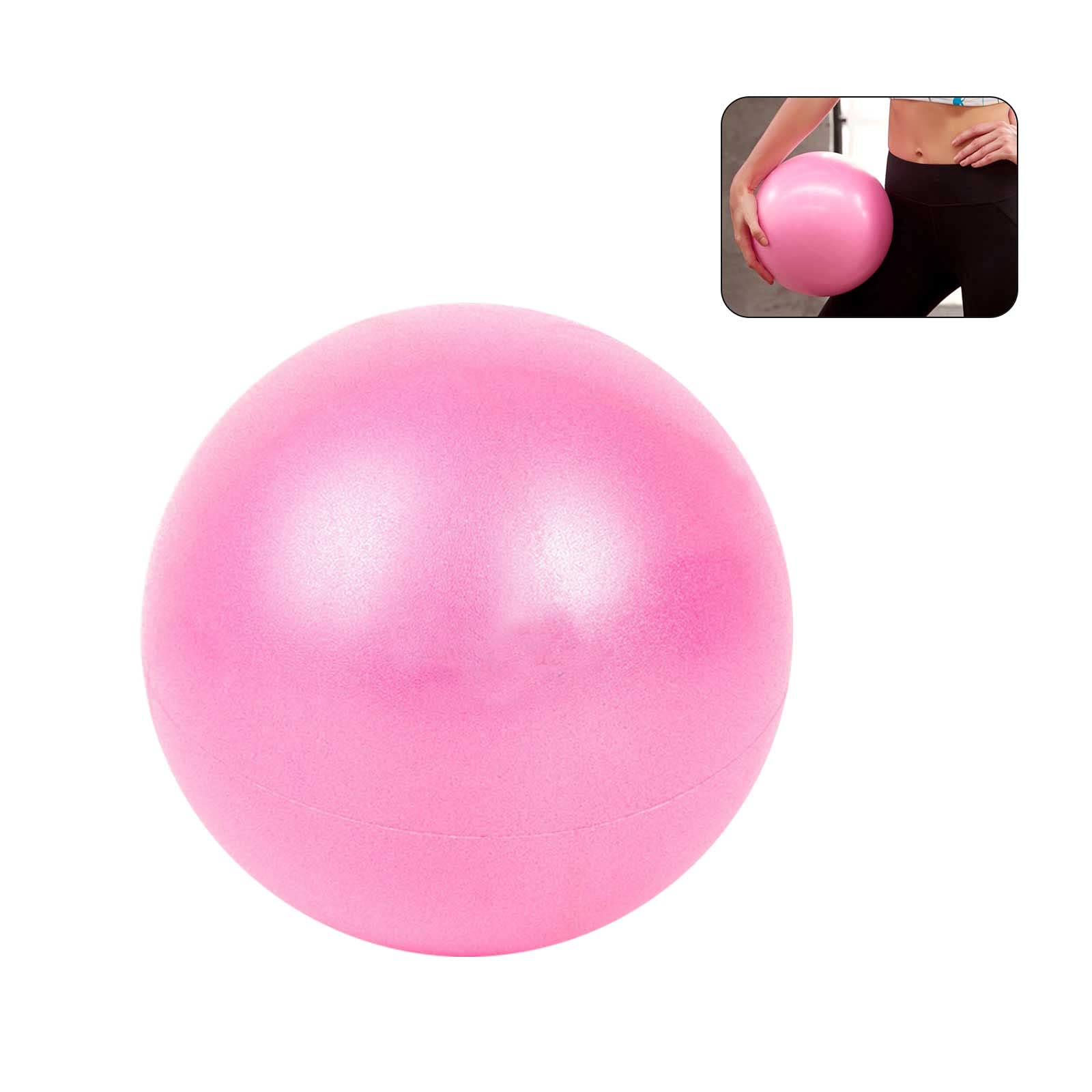 Soft 25CM Pilates Ball - Small Stability Exercise Ball for Yoga, Barre, Fitness, Physio & Gymnastics - Anti-Burst Mini Gym