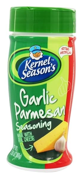 KERNEL SEASON’S POPCORN SEASONING, PARMESAN & GARLIC, 2.85 OUNCE