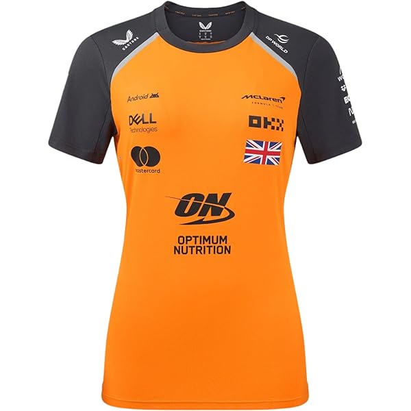 Amazon.com: Castore McLaren F1 2025 Women's Team Polo Shirt