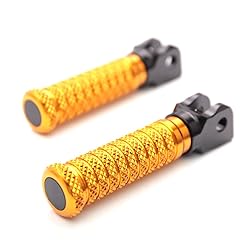 MC MOTOPARTS POLE Gold CNC Front Foot Pegs