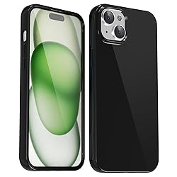 Svanove for iPhone 15 Case Silicone, Glossy Soft