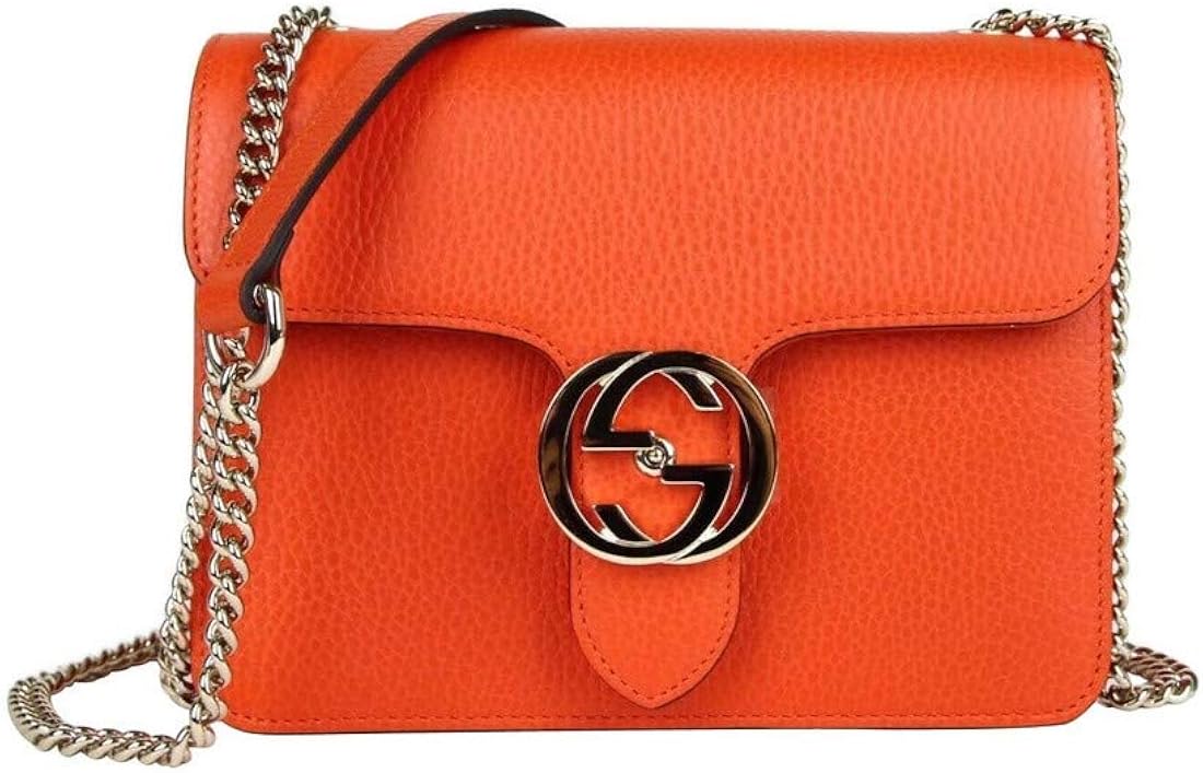 gucci orange crossbody bag