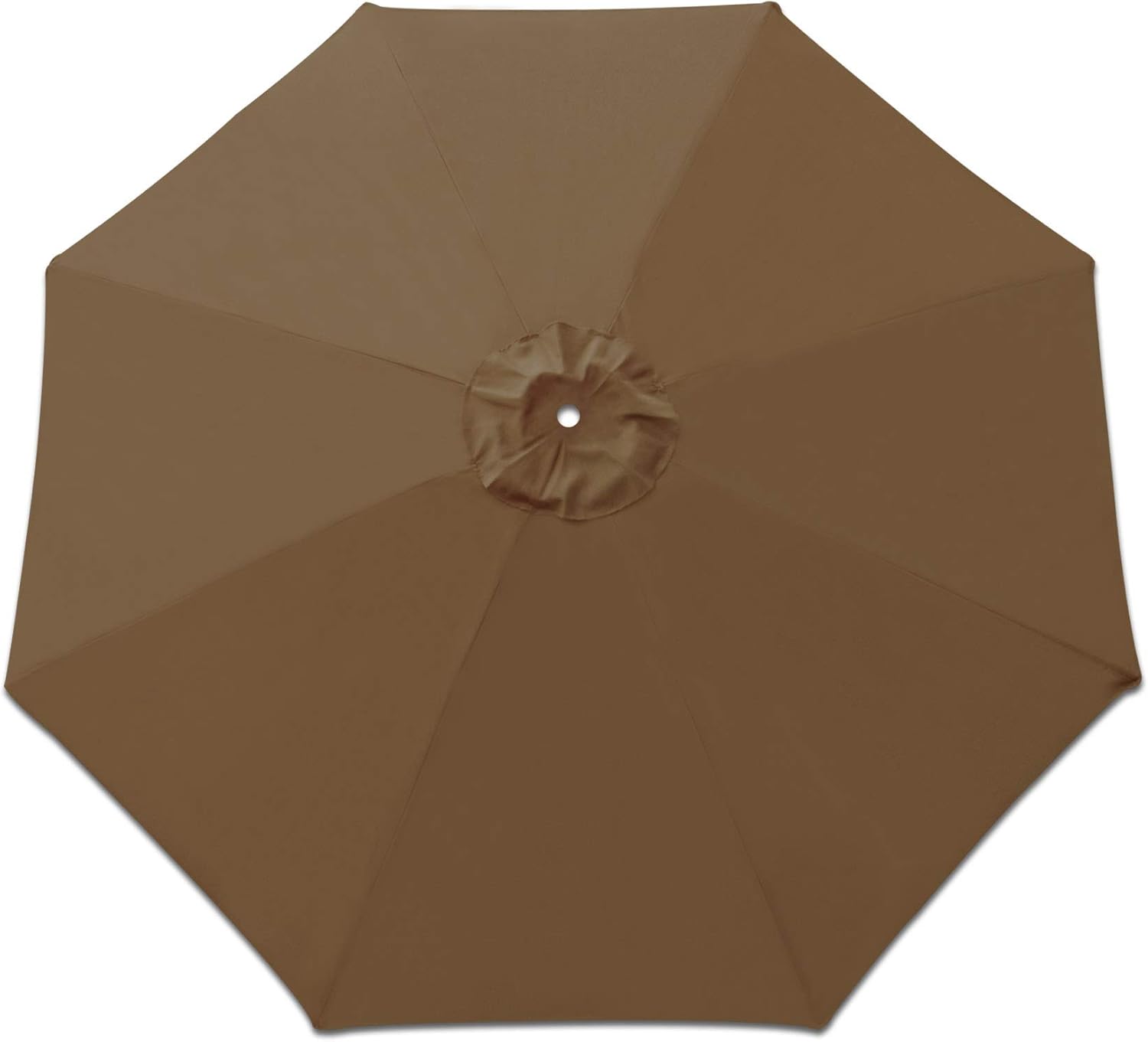 Amazon Com Strong Camel Replacement Patio Umbrella Canopy Cover For 9ft 8 Ribs Umbrella Brown Canopy Only Garden Outdoor