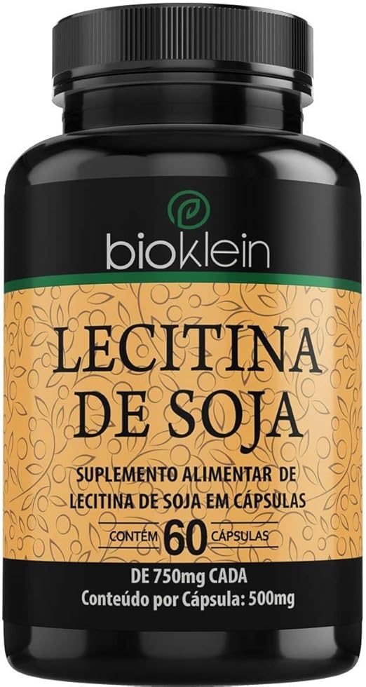 Lecitina de Soja - 60 Cápsulas - Bioklein, Bioklein