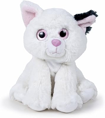 Famosa Softies Chat En Peluche De 22 Cm 760012449 Blanc