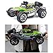 SZJJX RC Car, 1/12 Scale 4WD High Speed Vehicle 35MPH+ 2.4Ghz Radio Remote Control with LED Light Vision - Green