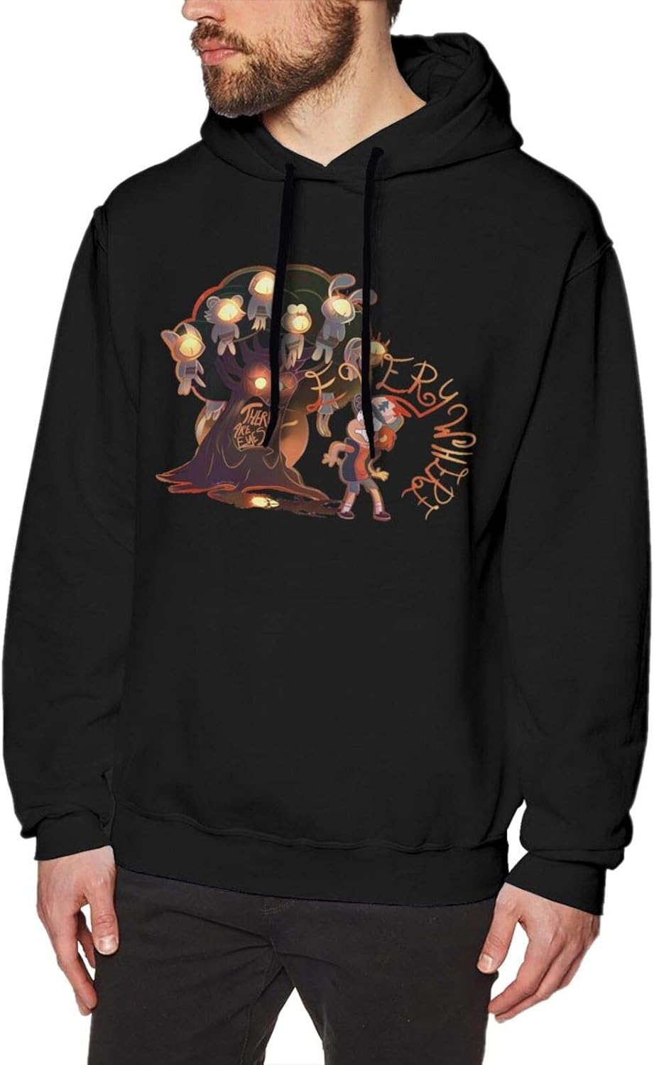 reflective sleeves gravity hoodie