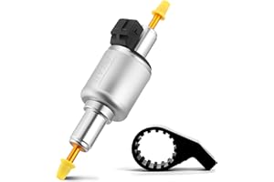 Niutudza Diesel Heater Oil Fuel Pump 12V/24V 22ML Quieter Gas Air Heater Electric Fuel Pump fit for Webasto Eberspacher All China 2KW 5KW 8KW Air Diesel Parking Heater Pump