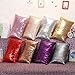GBSELL Pillow Cover Glitter Sequins Rectangle Throw Pillow Case Cafe Home Party Valentine's Day Decor