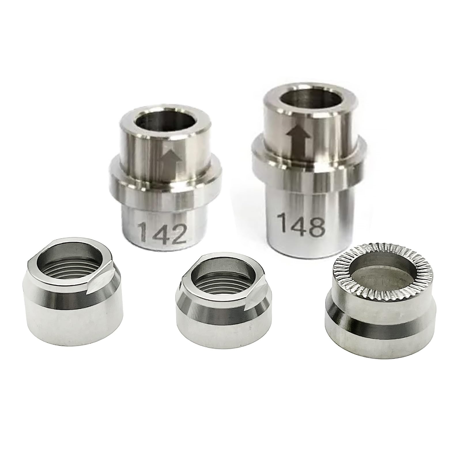 Photo 1 of AGILLE KICKR Thru Axle Adapter Kit, Compatible with Wahoo KICKR CORE and KICKR V4 and Newer Models, 2025 Upgrade Stainless Steel Fit for WFKICKRTHRUAXLEKIT, More Durable and Rust Resistant