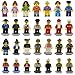 THS8 Minifigures Set of 28 Figures Building Bricks Community Mini People and Accessories