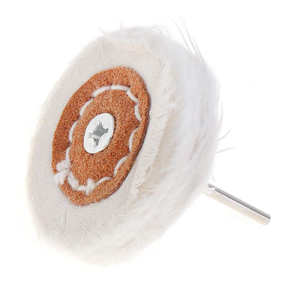 Buffing Wheel for Polishing Wheels Buff Buffer Wheel for Rotary Drill Tool Accessories Watch Jewellery Polish 3mm Mandrel