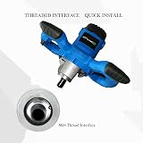 Royalswill 2600W Handheld Paddle Mixer 230V 6 Speed Concrete Cement Paint Mixer view 4