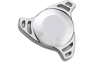 COBRA-TEK Steel Air Cleaner Wing Nut 1/4-20" Threads Black Steel (Black) (Chrome)