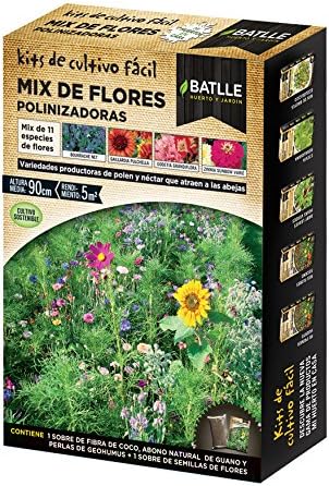 Huerto Urbano - Mix de flores Polinizadoras - Batlle: Amazon.es ...