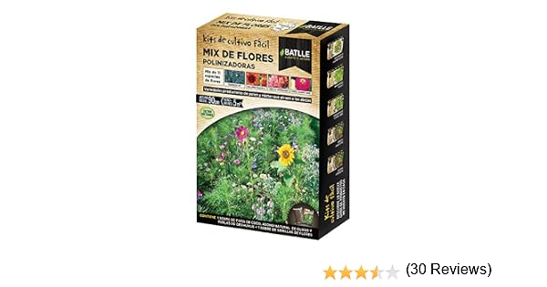 Huerto Urbano - Mix de flores Polinizadoras - Batlle: Amazon.es ...