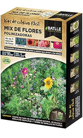 Huerto Urbano - Mix de flores Zonas sombrias - Batlle: Amazon.es ...