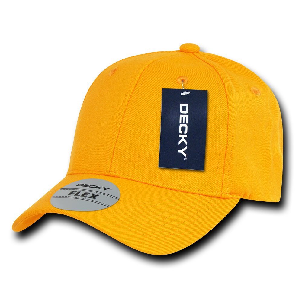 Decky Fit All Flex Baseball Cap - Gold